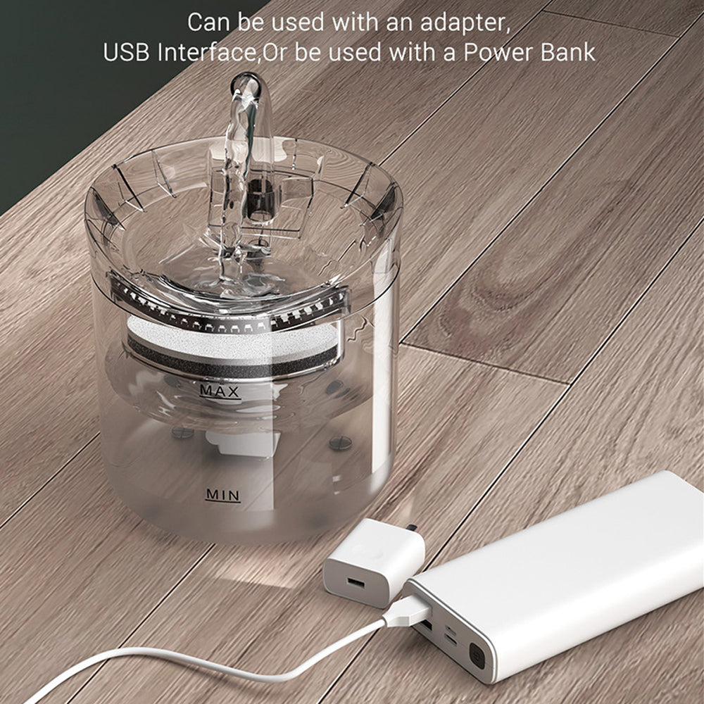 USB Interface Automatic Induction Pet Drinking Water Fountain