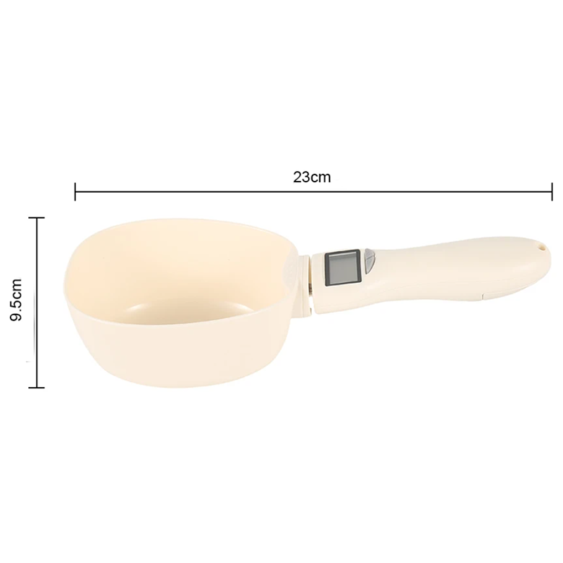 Pet Food Measuring Scoop Digital Spoon Scale with LED Display