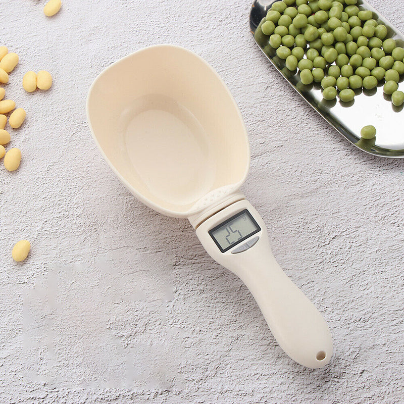 Pet Food Measuring Scoop Digital Spoon Scale with LED Display