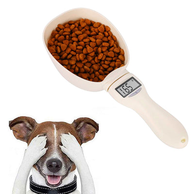 Pet Food Measuring Scoop Digital Spoon Scale with LED Display