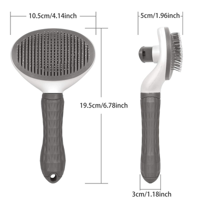 Self Cleaning Pet Hair Remover Brush Pets Dematting Comb