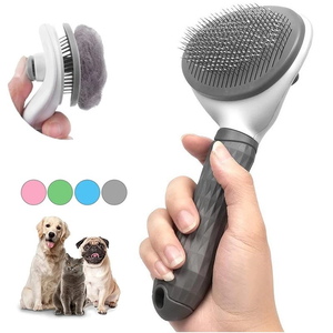 Self Cleaning Pet Hair Remover Brush Pets Dematting Comb