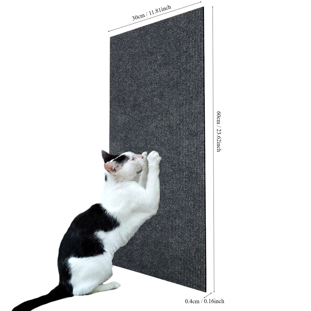 Self-Adhesive Trimmable Cat Scratching Mat Furniture Protector