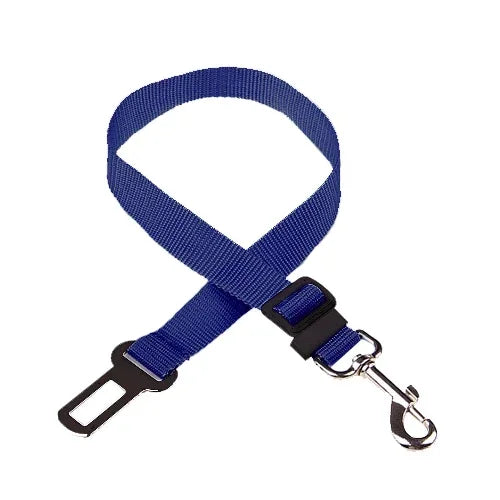 Adjustable Dog Harness with Car Seat Belt Attachment